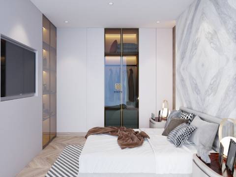 Apartamento T2 novo , com garagem e varanda