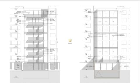 Terreno com projeto aprovado - Em Matosinhos Sul