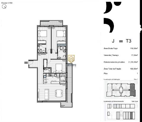 T3 novo, Sta Marinha, Vila Nova de Gaia