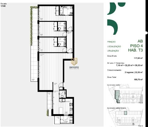 T3 novo, Cidade de Rebordosa