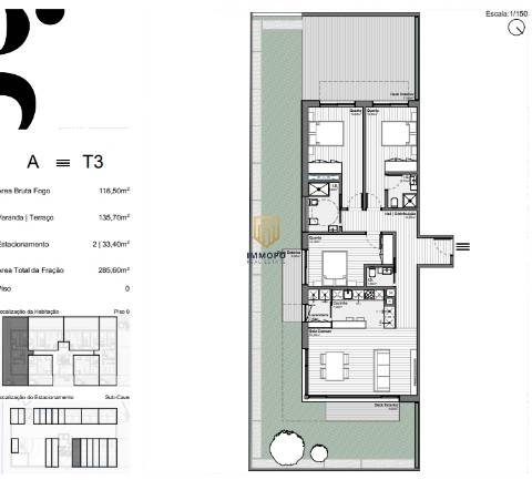 T3 novo, Sta Marinha, Vila Nova de Gaia