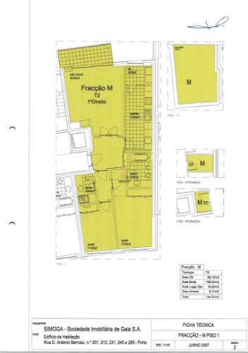 Apartamento T2 na zona da Boavista