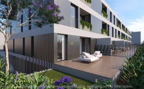 Apartamento T1, NOVO,  com terraço, ao polo universitário do Porto