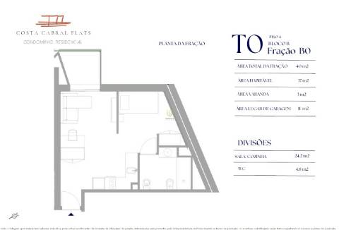 Apartamento T0 Venda em Paranhos,Porto