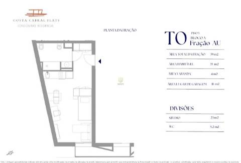 Apartamento T0 Venda em Paranhos,Porto