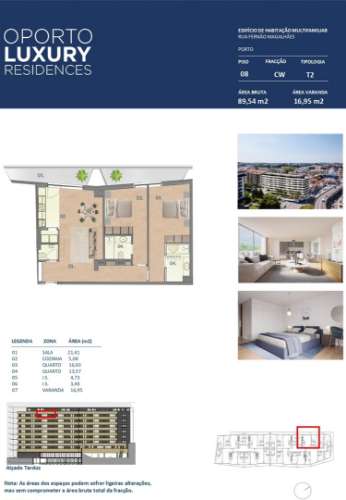 Apartamento T2 Venda em Paranhos,Porto