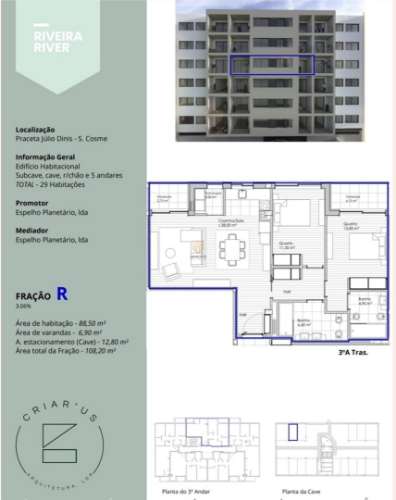 Apartamento T2 Venda em Gondomar (São Cosme), Valbom e Jovim,Gondomar