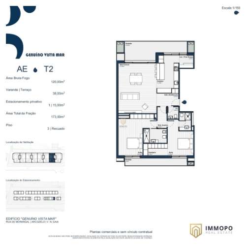 T2 novo Arcozelo, Vila Nova de Gaia