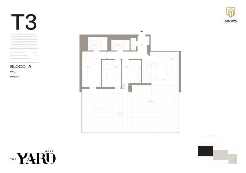 T3 Novo Condº reservado junto a Marina da Afurada com vistas privilegiadas!