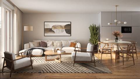 T3 NOVO, com garagem no Centro de Vila Nova de Gaia