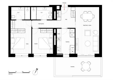 Apartamento T2 Venda em Matosinhos e Leça da Palmeira,Matosinhos