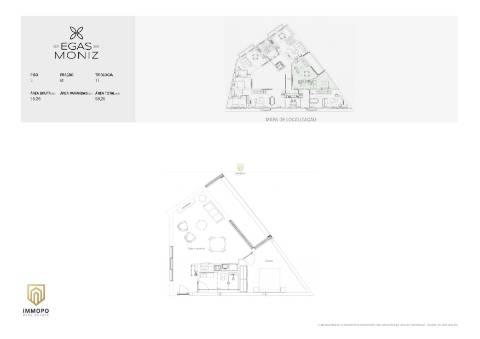 Apartamento T1 no Centro do Porto