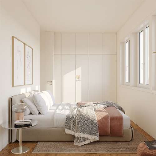 Apartamento T2 Duplex, com varanda, Centro do Porto