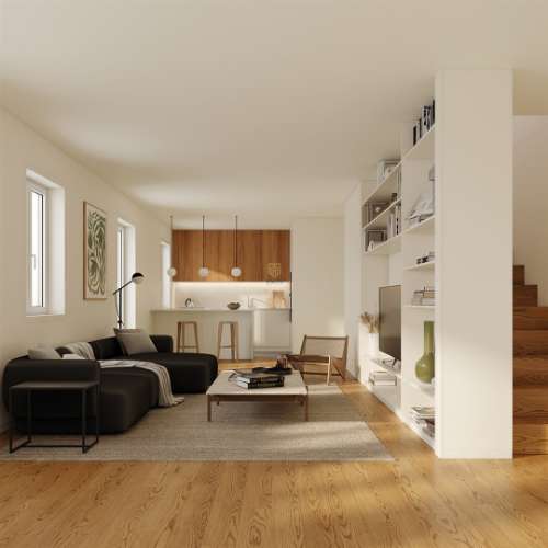 Apartamento T2 Duplex, com varanda, Centro do Porto