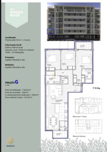 Apartamento T3 novo em Gondomar com varandas  para venda
