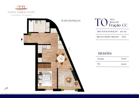 Apartamento T0 Venda em Paranhos,Porto