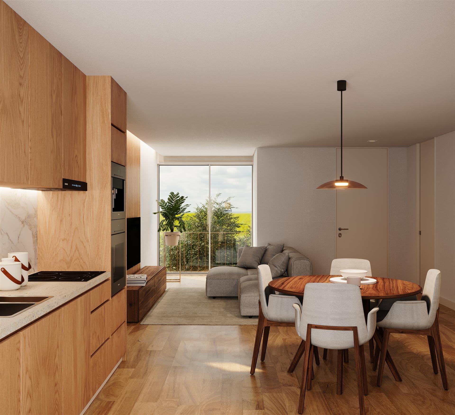 Apartamento T1+1 em construção no Porto