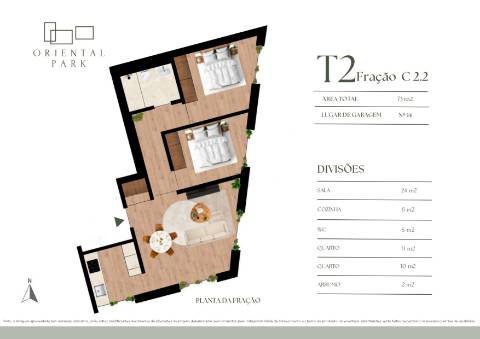 Apartamento T2 Venda em Campanhã,Porto