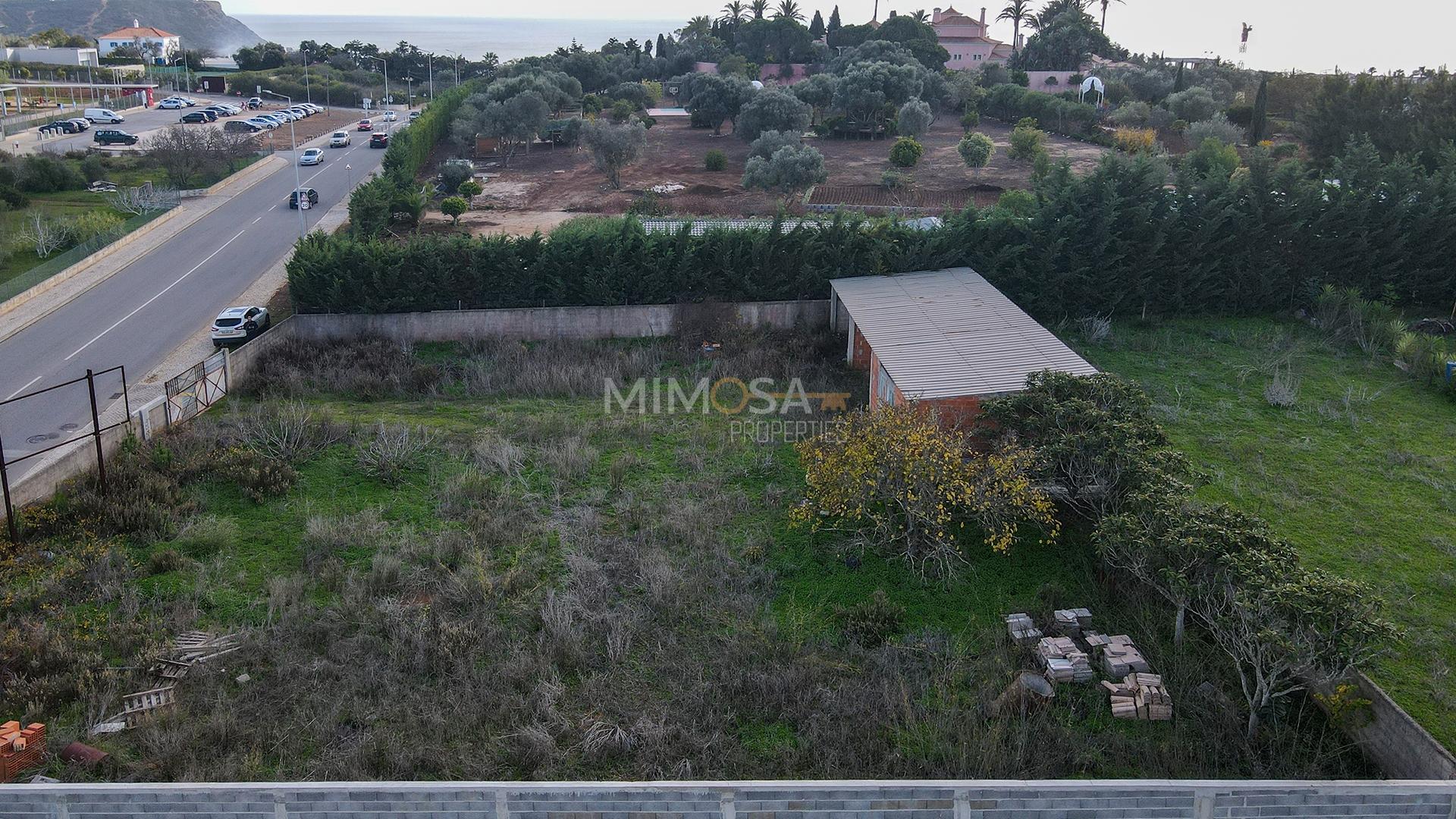 Terreno para construção com projeto aprovado, Praia da Luz, Lagos