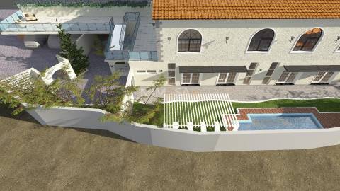 Edifícios para reabilitar junto ao rio Arade,  Ferragudo, Lagoa