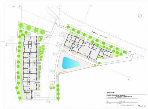 Terreno em Lagoa com projeto aprovado para  Casa de Campo