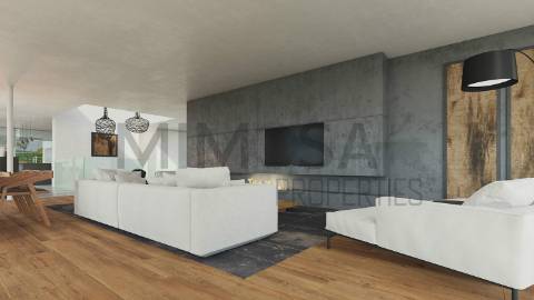 Moradias de Luxo T4 em construção com vista mar na Praia da Luz, Lagos