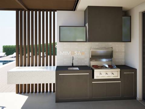 Nova Moradia de 4 Quartos em Suite em Porto de Mós, Lagos