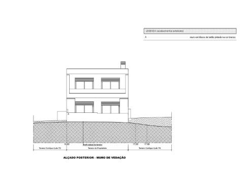 Moradia T3+1 Geminada em Construção – Estômbar