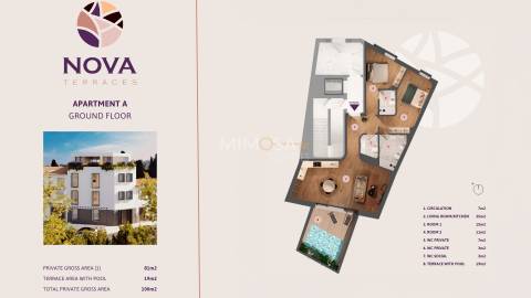 Apartamento T2 com piscina privada no centro de Lagos, Algarve