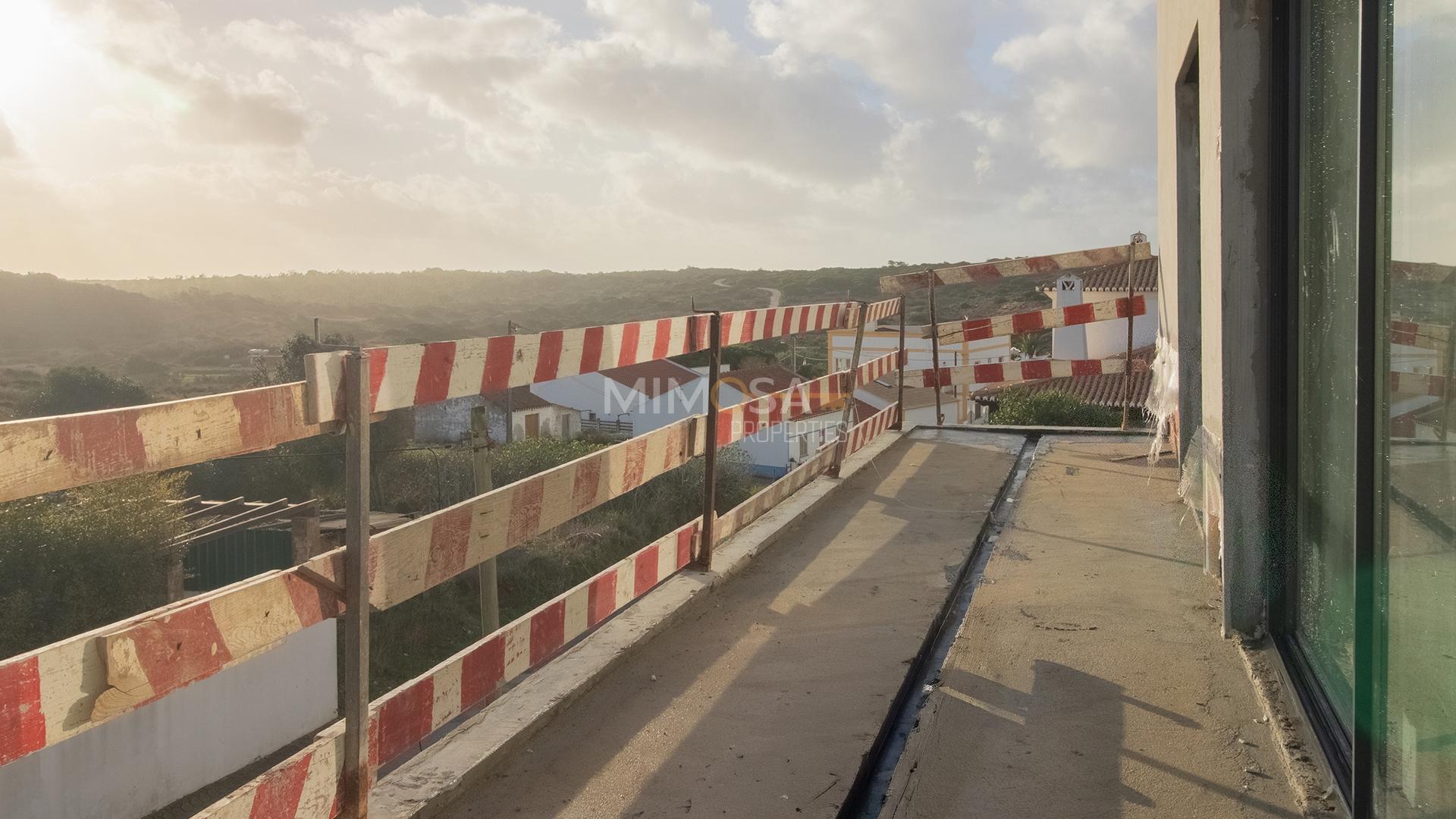 Novo Apartamento T2 com Vista Mar na Aldeia da Carrapateira