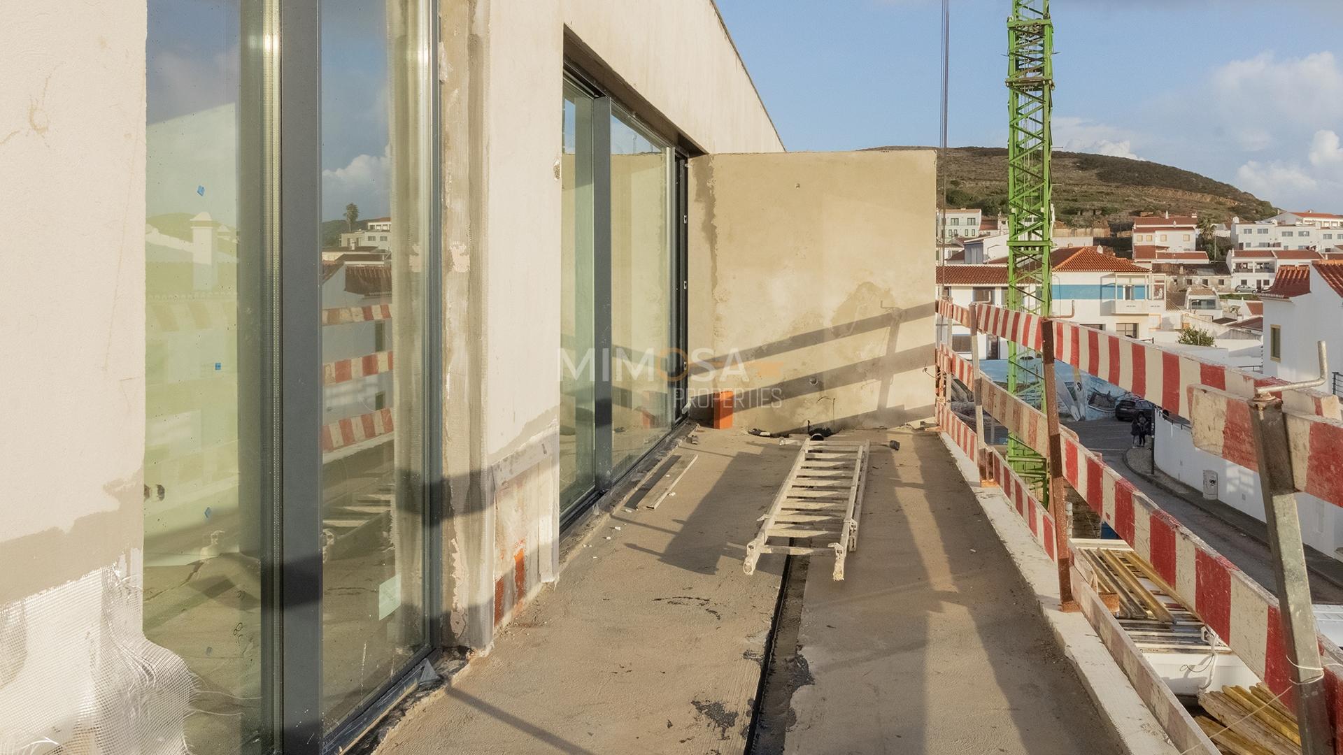 Novo Apartamento T2 com Vista Mar na Aldeia da Carrapateira