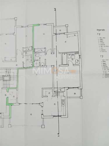 Apartamento T3 virado a Sul junto no centro de Lagos