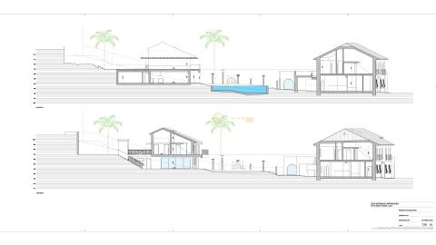 Moradias para Reabilitar no centro de Ferragudo - Projeto Aprovado