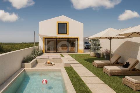 Lote terreno com moradia para recuperar - Arraiolos