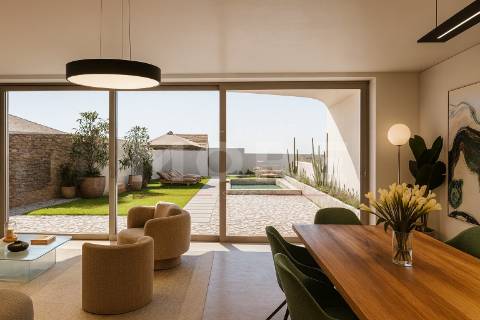 Lote terreno com moradia para recuperar - Arraiolos