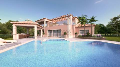 Moradia T4 Nova - Piscina - Ar Condicionado - Quartos com WC - Lareira - Garagem - Penina - Alvor