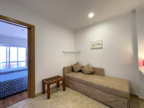 T0 com Vista Mar - Kitchinette - Licença Alojamento Local - Mobilado e Equipado - Praia do Vau