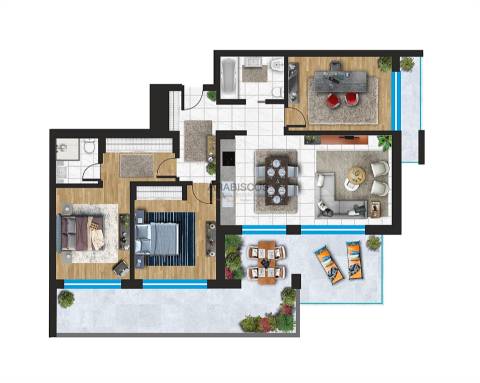 Apartamento T2+1 - em construção - Varandas - Portimão