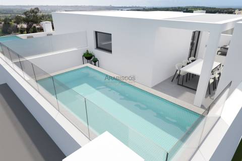 T3 com Terraço - Piscina Privativa - Vistas Ria de Alvor e Mar - Mexilhoeira Grande - Portimão