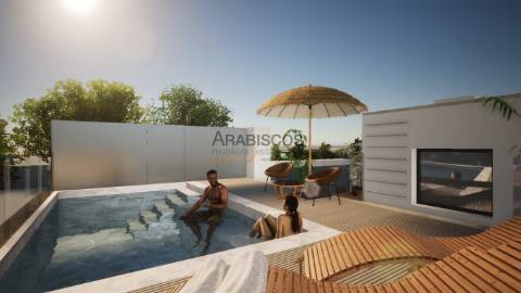 Moradia T3 - Piscina - Churrasqueira - Estacionamento - Terraço com 60 m2 - Bemposta - Alvor