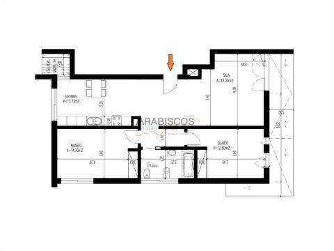 Apartamentos T2 - Varanda - 1 Lugar Garagem - Vale Lagar - Portimão