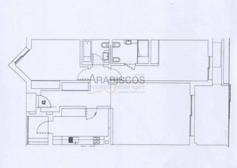 Arrendamento Anual - Apartamento T2 - condominio fechado - piscina - lugar garagem - Portimão