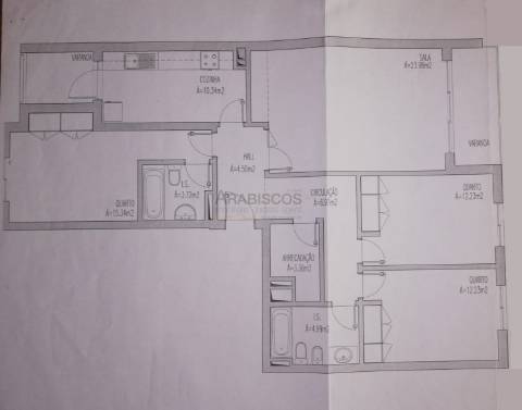 Apartamento T3 - Lugar de Garagem - Varanda - Encosta da Marina - Portimão - Algarve