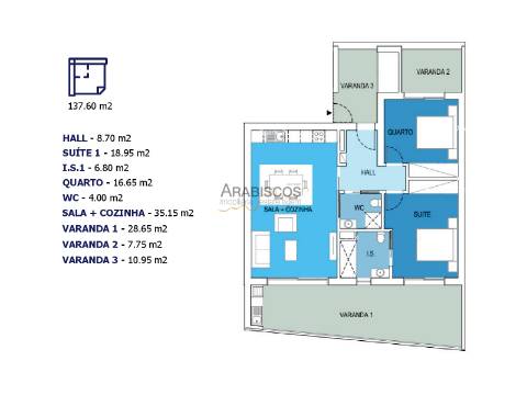 Apartamentos T2 - Varandas Amplas - Barbecue - Piscina - Garagem Box - Praia da Rocha - Algarve