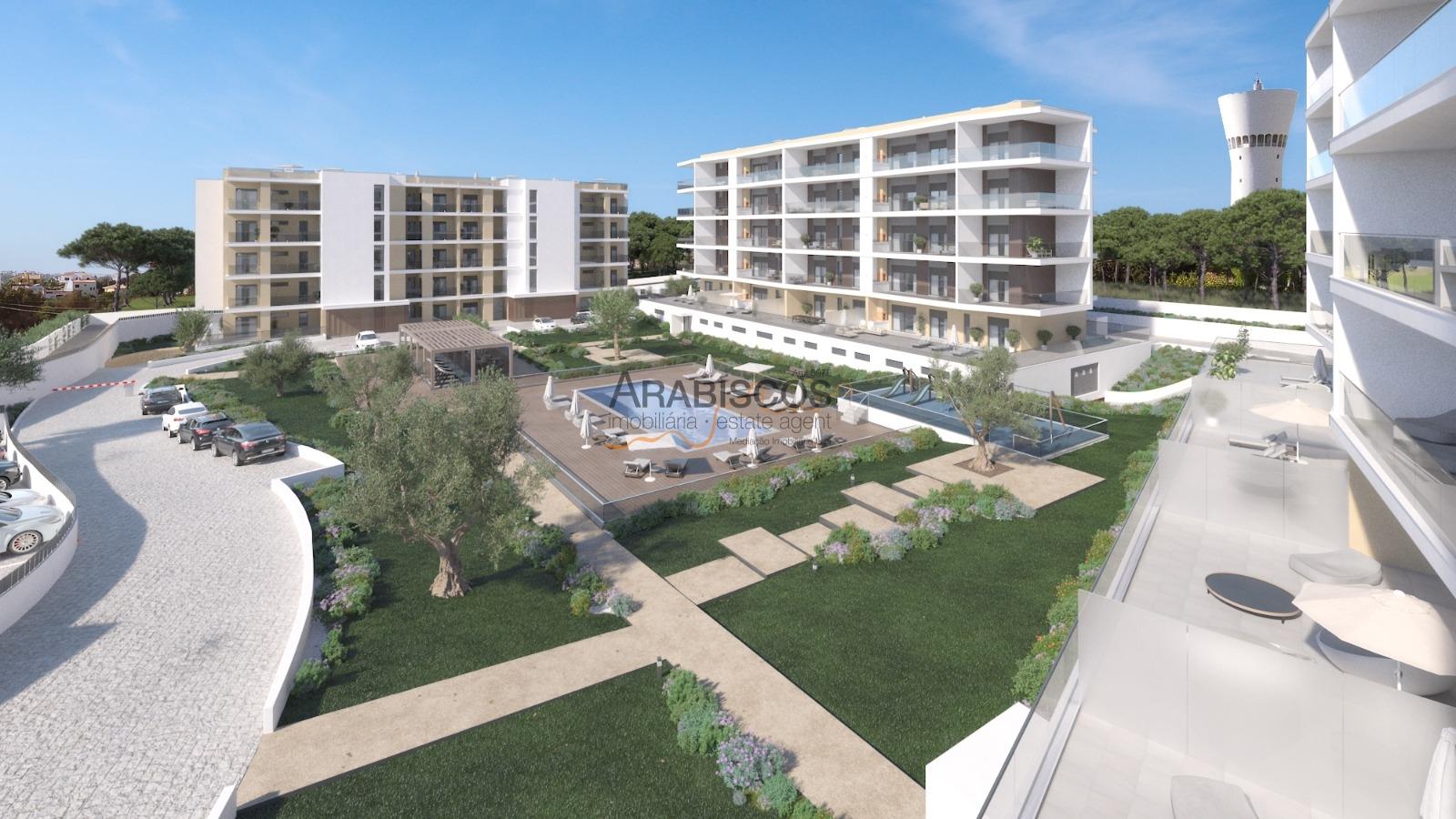 Apartamentos T2 - Varandas Amplas - Barbecue - Piscina - Garagem Box - Praia da Rocha - Algarve