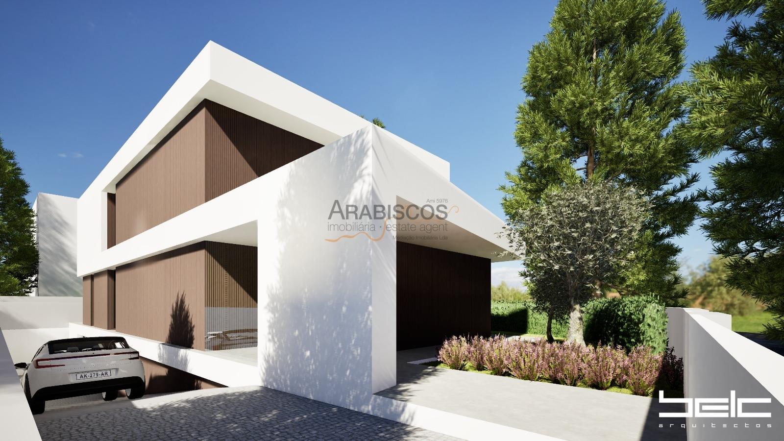 Lote de Terreno - Com Projeto para Moradia Unifamiliar - Perto da Praia do Vau - Portimão - Algarve