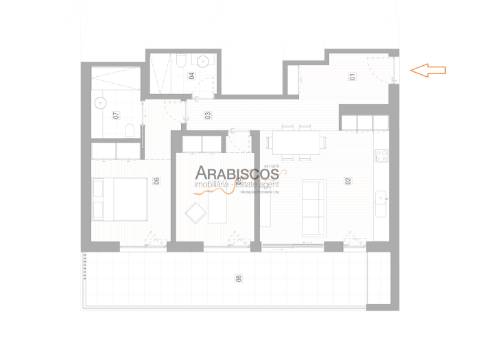 Apartamentos T2 - Ar Condicionado - Piso radiante - Piscina -  Porto de Mós - Lagos - Algarve