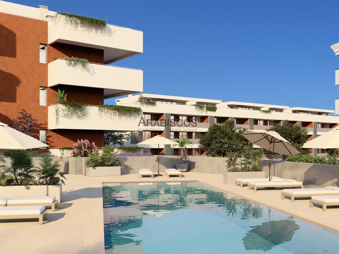Apartamentos T2 - Ar Condicionado - Piso radiante - Piscina -  Porto de Mós - Lagos - Algarve