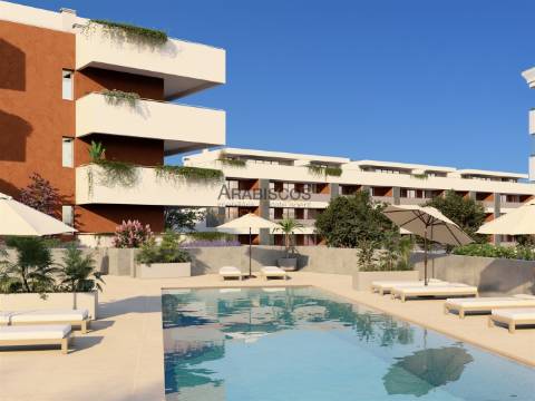 Apartamentos T2 - Ar Condicionado - Piso radiante - Piscina -  Porto de Mós - Lagos - Algarve
