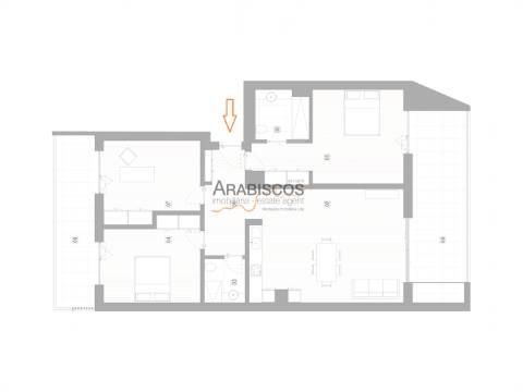 Apartamento T3 - Ar Condicionado - Piso radiante - Piscina -  Porto de Mós - Lagos - Algarve